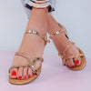 Sandale dama joase JILL - Rose Gold