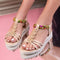 Sandale dama Florina - Beige