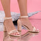 Sandale dama cu toc Samaya - Beige