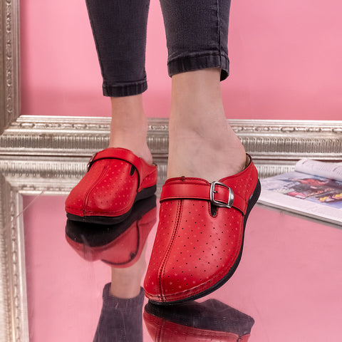 Papuci dama Teres - Red