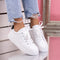 Pantofi sport Azia - White/Black