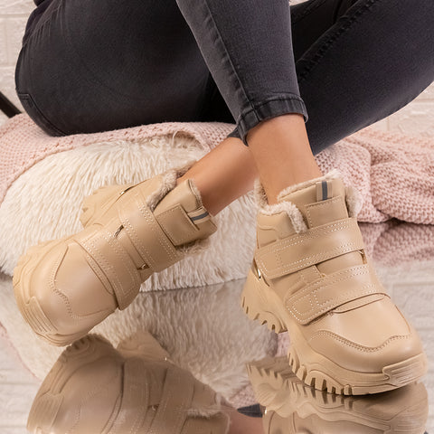Ghete dama Lidena - Khaki