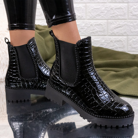 Ghete dama Galena - Black