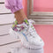Pantofi sport Devona - White/Purple