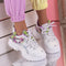 Pantofi sport Devona - White/Purple