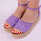 Sandale dama cu platforma Sienna-Purple