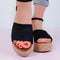 Sandale dama cu platforma Sienna-Black