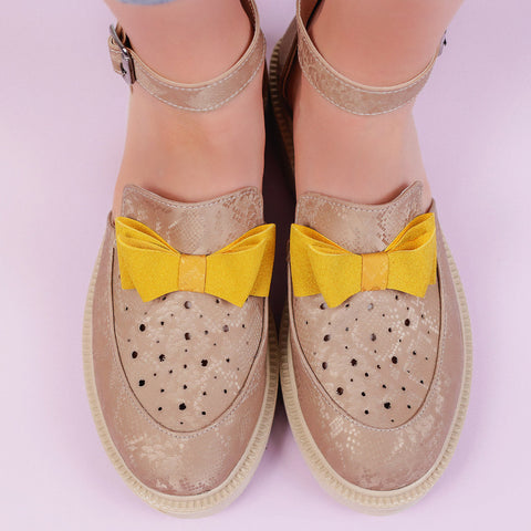 Pantofi Casual Katalina-Beige