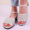Sandale dama joase Alicea-Beige