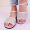 Sandale dama joase Alicea-Pink