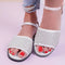 Sandale dama joase Alicea-Silver