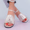 Sandale dama joase Briana-Pink