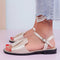 Sandale dama joase Briana-Beige