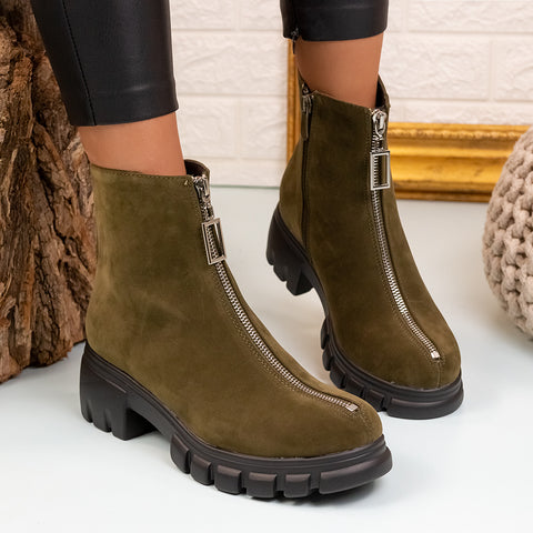 Ghete dama Finola - Green