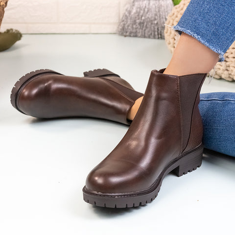 Ghete dama Calia - Brown