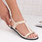 Sandale dama Pearl - Beige