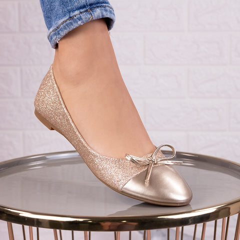 Balerini dama Ariel - Champagne