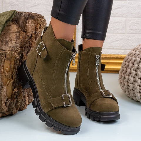 Ghete dama  Renata - Green