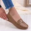 Mocasini dama Mirena - Khaki