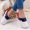 Papuci dama  Denica - White/Navy