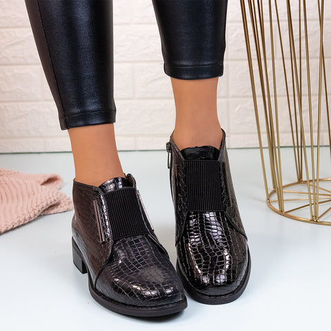 Ghete dama Alina - Black