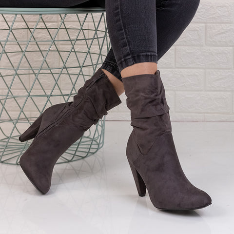 Botine dama Melisa - Grey