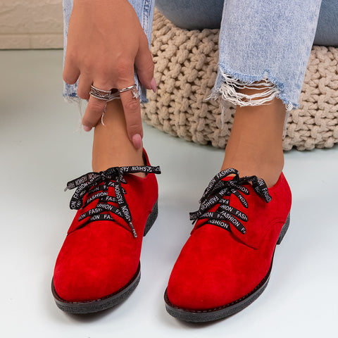 Pantofi casual Medea - Red