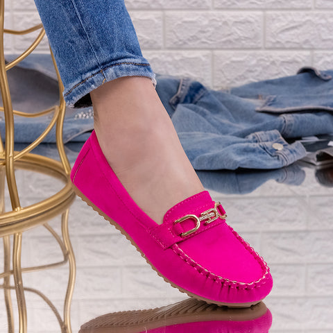 Pantofi casual Felisa - Fuchsia