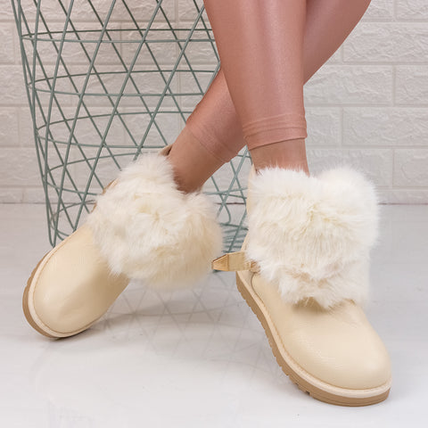 Ghete dama Ivana - Beige