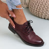 Pantofi casual Medea - Wine