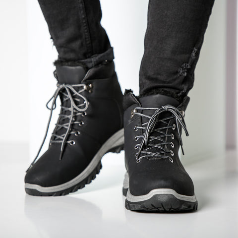 Ghete barbati Harry - Black » MoXo Romania