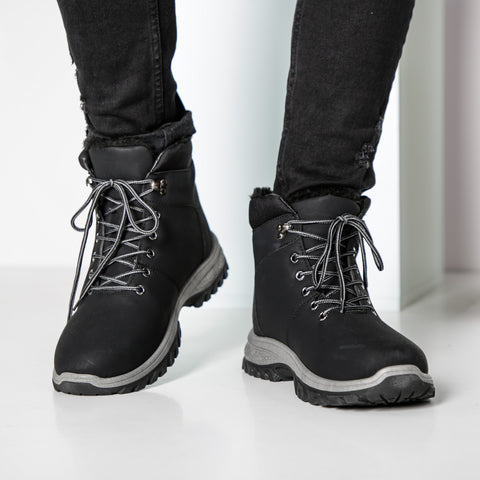 Ghete barbati Harry - Black » MoXo Romania