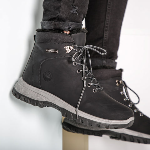 Ghete barbati Harry - Black » MoXo Romania