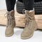 Bocanci dama Vellina - Khaki » MoXo Romania