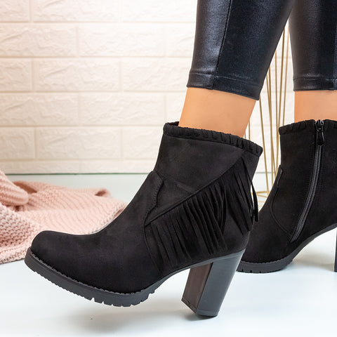 Botine dama Siyana - Black