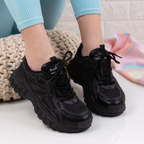 Pantofi sport Hedia - Black