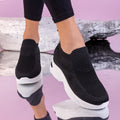 Pantofi sport cu platforma Tonya - Black