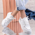 Pantofi sport Edea - White/Gray