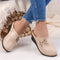 Papuci dama cu platforma Salmina - Beige
