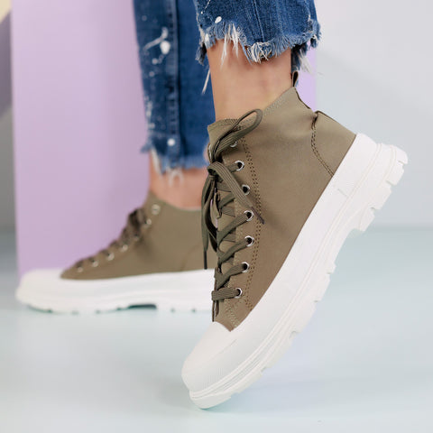 Tenisi Dama Paloma-Army Green