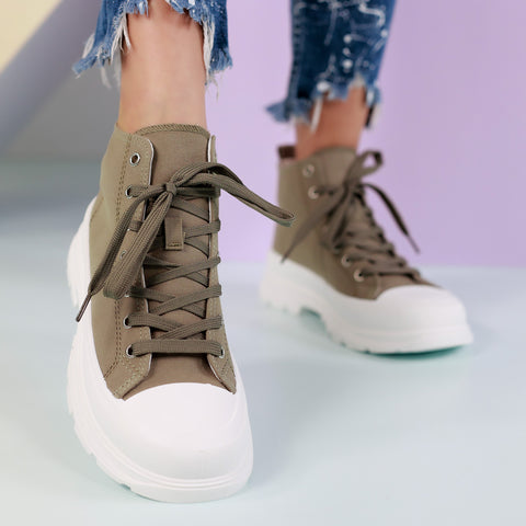 Tenisi Dama Paloma-Army Green