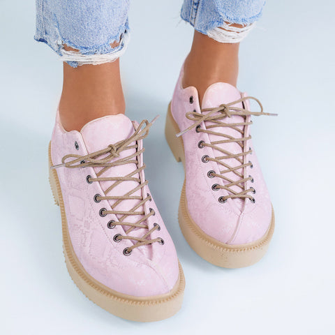 Pantofi Dama Nora-Pink