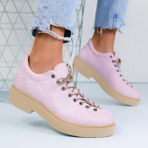 Pantofi Dama Nora-Pink