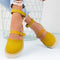 Sandale dama Elin-Yellow