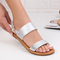 Sandale dama Feria - Silver