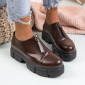 Pantofi casual Rozy - Brown