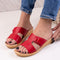 Papuci dama Jenna - Red
