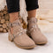 Ghete dama Reneta - Beige