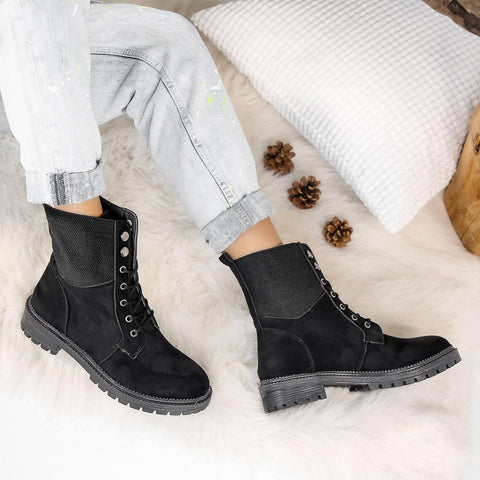 Ghete dama Natally -  Black » MoXo Romania