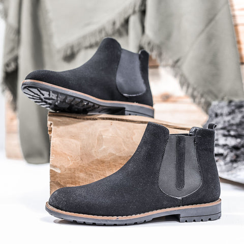 Ghete barbati Diego - Black » MoXo Romania